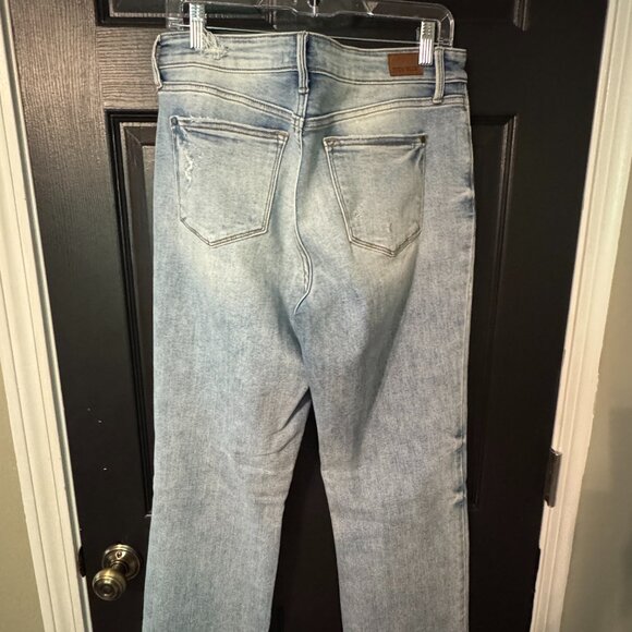 Judy Blue Womens Stretch Denim Straight Fit Light Wash 9/29 - Picture 3 of 3